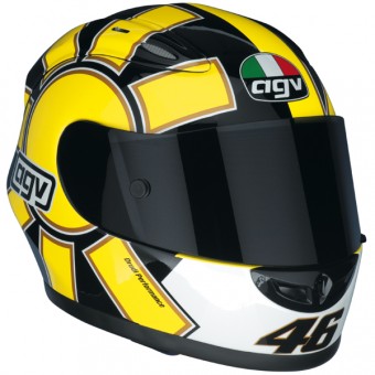 Motorcycle Helmet AGV GP Pro Rossi Gothic Yellow